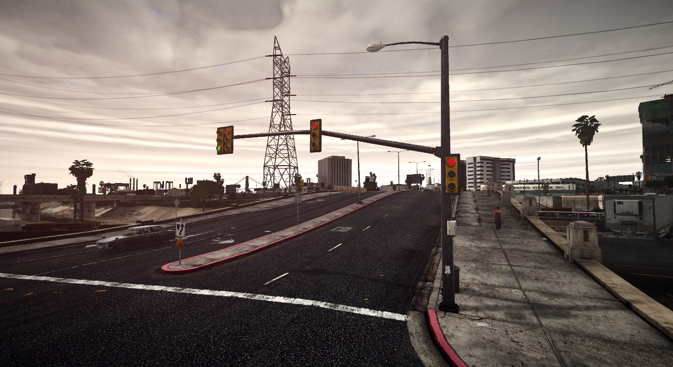 city street lights gta 5 mod